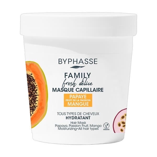 Family Fresh Delice, maska do włosów, papaja, marakuja, mango