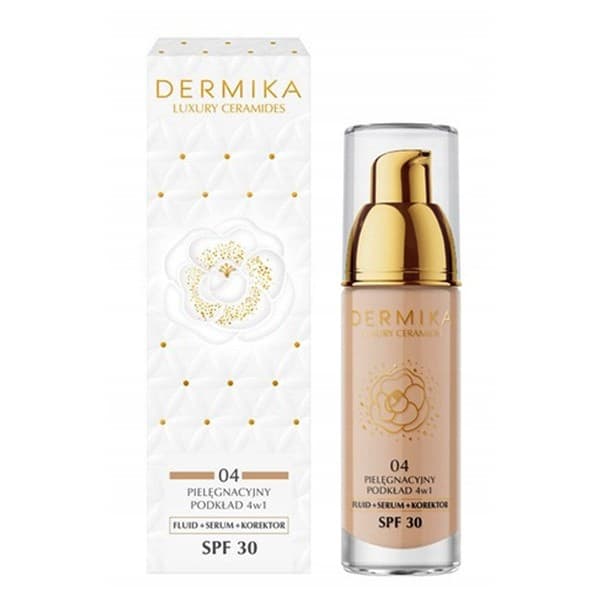 Luxury Ceramides Podkład Do Twarzy 4w1 Pielęgnacyjny SPF30 04