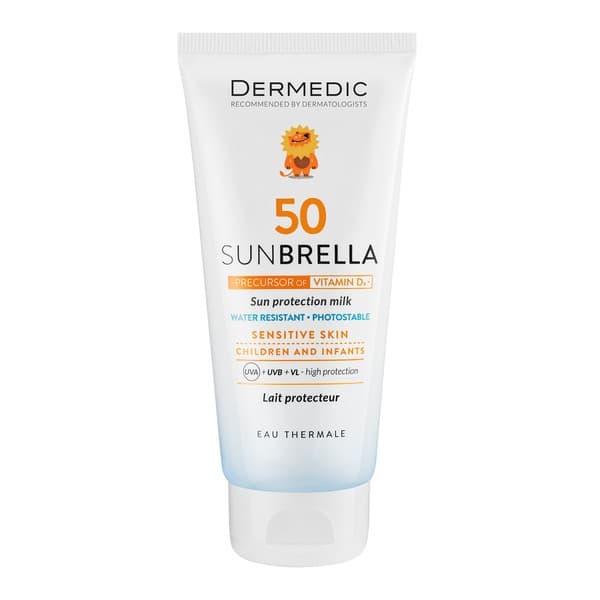 Sunbrella, mleczko ochronne dla dzieci i niemowlat od 1. miesiaca zycia, SPF 50