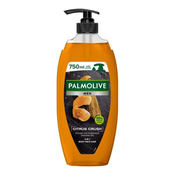 Men Citrus Crush, żel pod prysznic 3w1