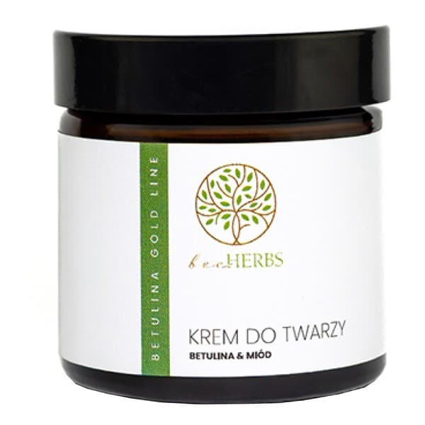 krem,do twarzy, betulina & miód