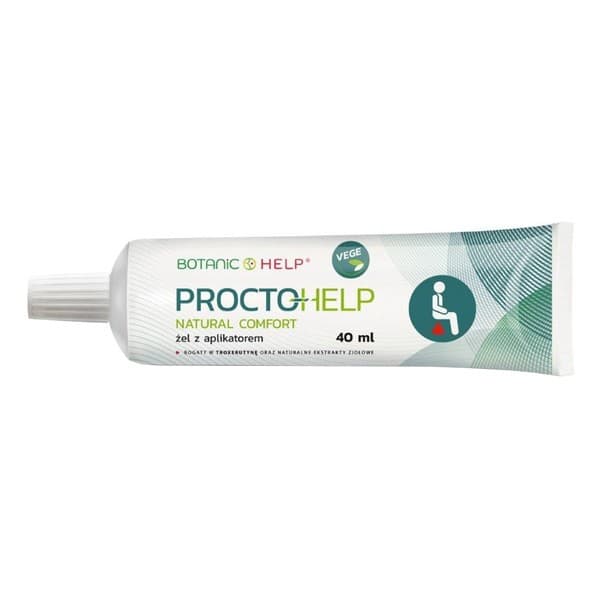 Botanic Help Proctohelp Natural Comfort, żel z aplikatorem
