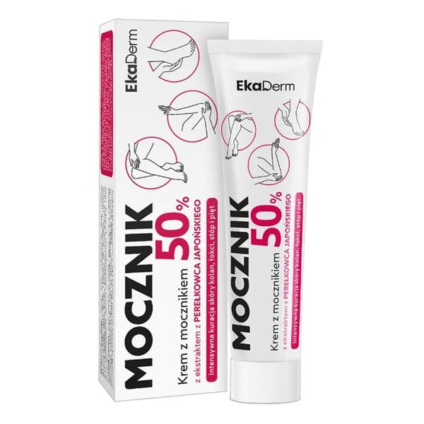 Mocznik 50%, krem, z mocznikiem