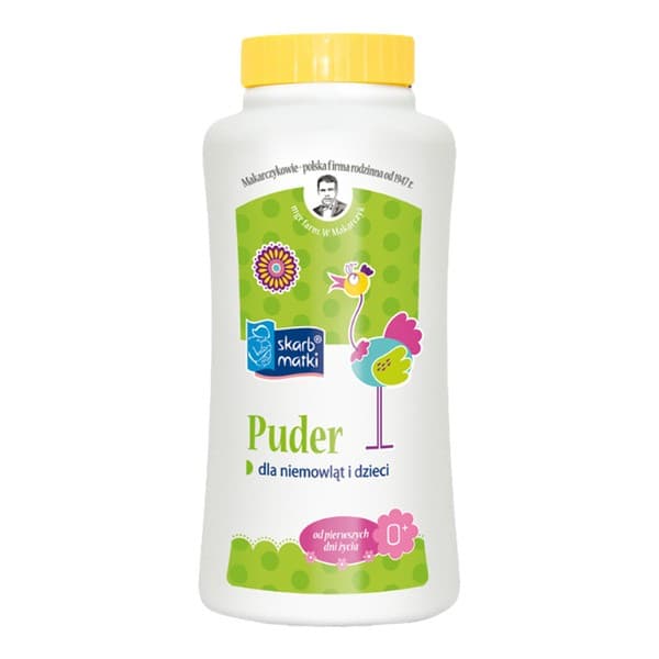 Matki, puder dla niemowląt i dzieci