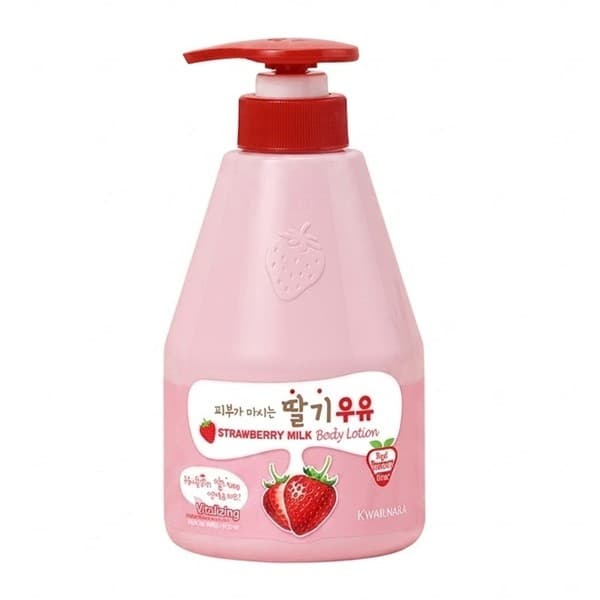 Strawberry Milk, witalizujący żel pod prysznic z ekstraktem z truskawki