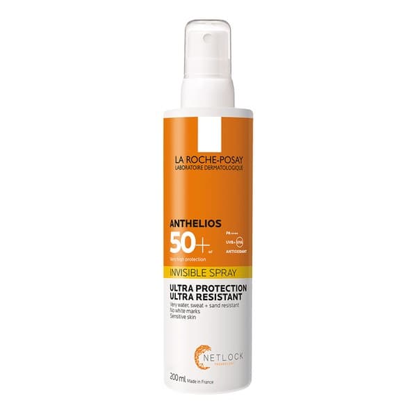 Anthelios Invisible, niewidoczny spray SPF 50+