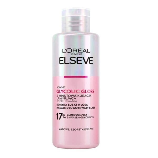 Paris Elseve Glycolic Gloss, 5-minutowa kuracja laminująca