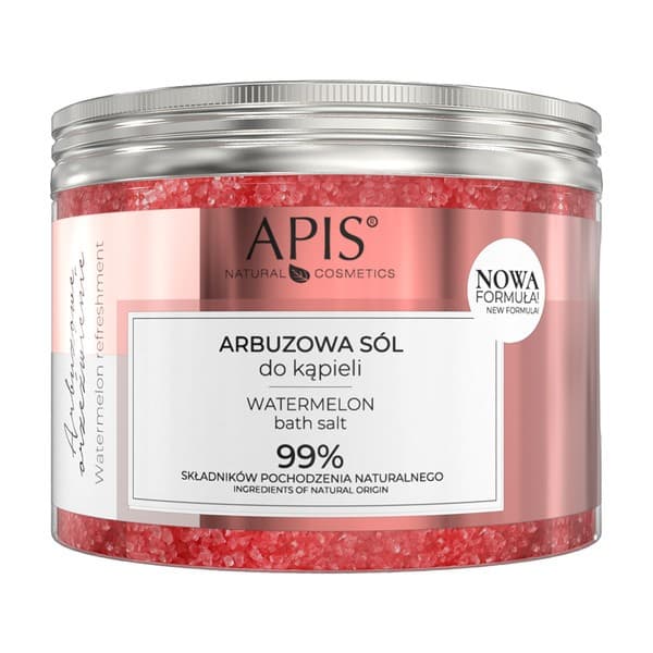 Apis Arbuzowe Orzeźwienie Arbuzowa sól do kąpieli