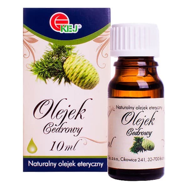 naturalny olejek eteryczny cedrowy