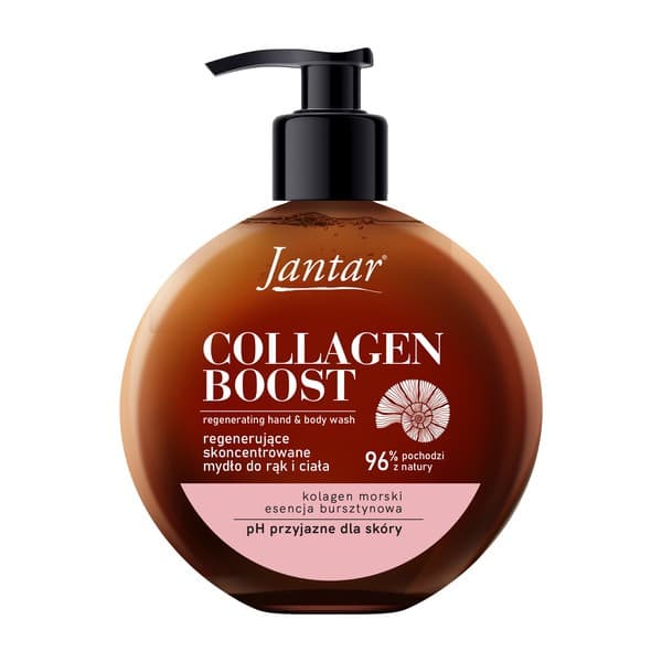 Collagen Boost, regenerujące mydło do rąk i ciała