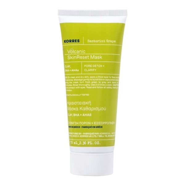 Santorini Grape, maska do twarzy Volcanic Skinreset Mask