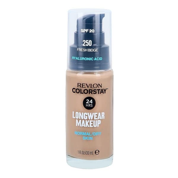 Colorstay Longwear Makeup SPF 20, podkład z pompką dla skóry normalnej i suchej, 250 Fresh Beige