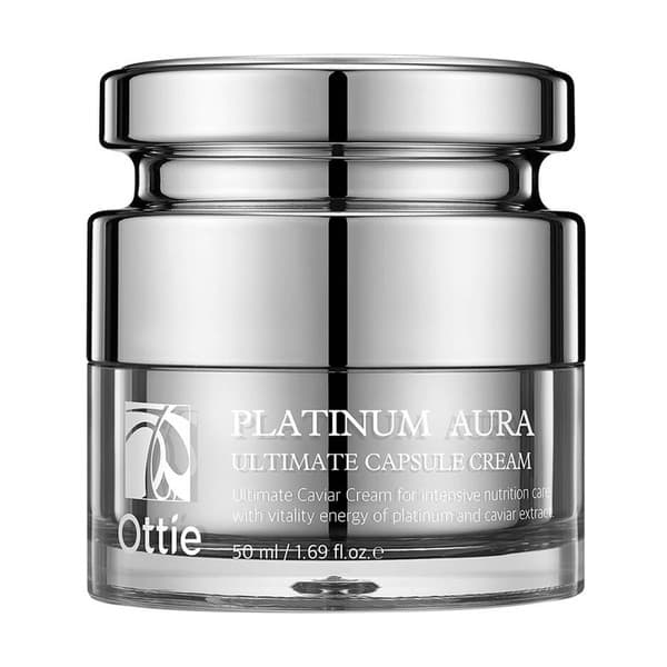 OTTIE PLATINUM AURA Przeciwstarzeniowy krem do twarzy z platyną