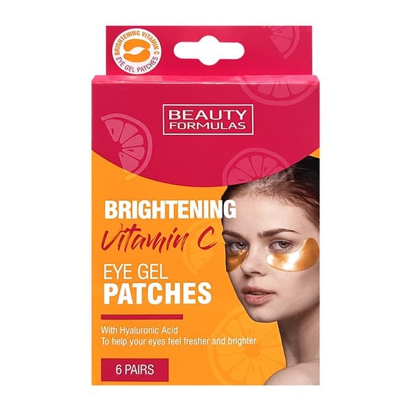 Brightening Vitamin C, rozjaśniające płatki pod oczy z witaminą C i kwasem hialuronowym, 6 par