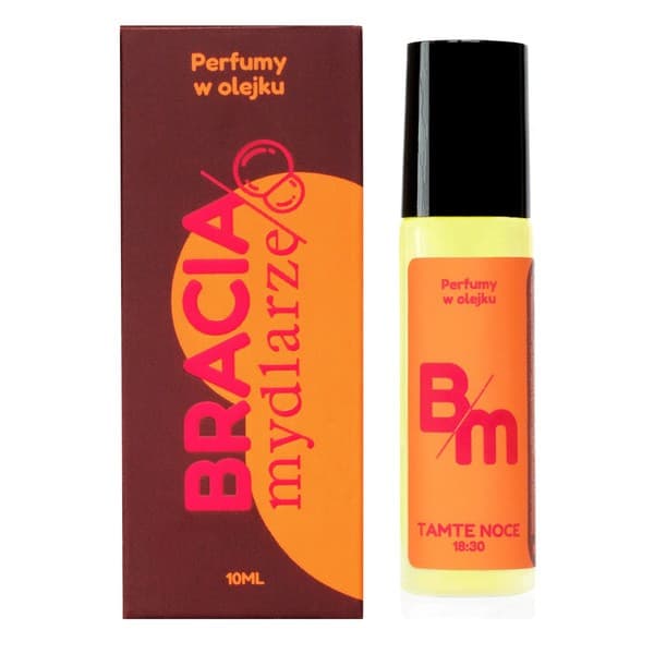Perfumy w olejku o soczystym zapachu ananasa, pomarańczy i drzewa sandałowego Tamte noce 18:30 Bracia Mydlarze
