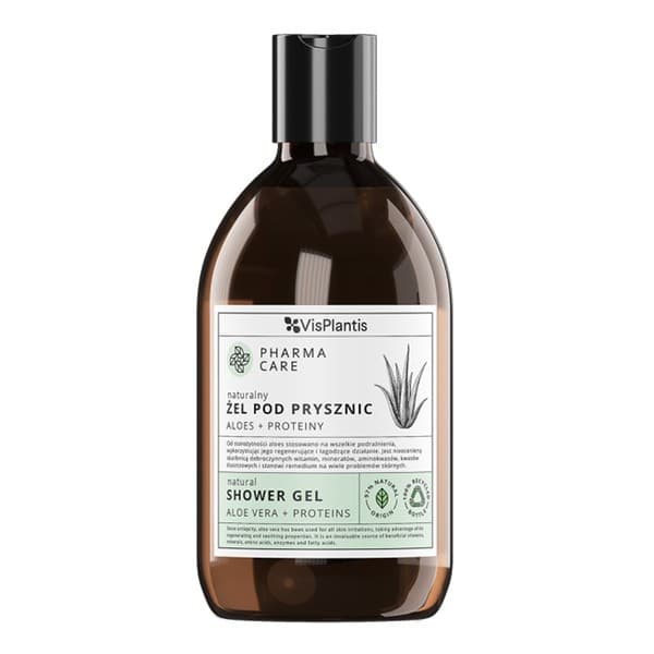 Pharma Care, żel pod prysznic, aloes + proteiny