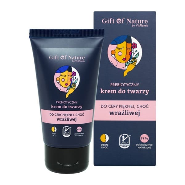 by VisPlantis, prebiotyczny krem do twarzy do cery wrażliwej