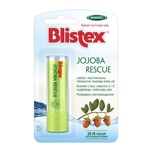Jojoba Rescue, balsam do ust w sztyfcie