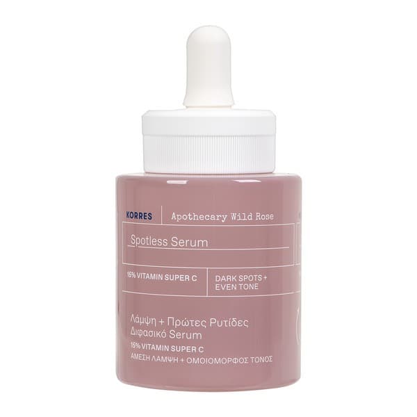 Wild Rose, rozjaśniające serum do twarzy