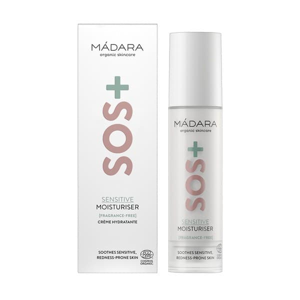 SOS+ Sensitive Moisturiser, krem nawilżający do skóry wrażliwej