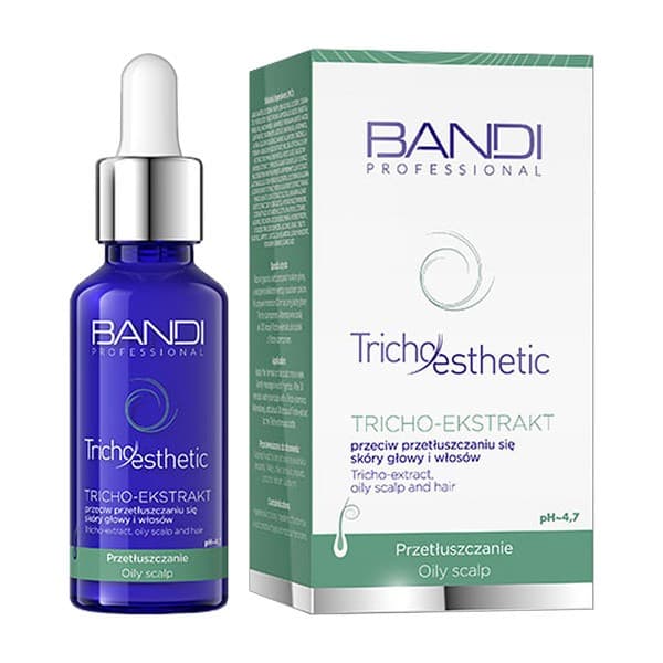 Bandi Tricho-Esthetic, ekstrakt przeciw przetłuszczaniu się skóry głowy i włosów