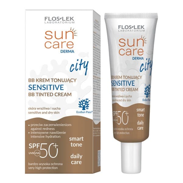 Sun Care Derma City BB, krem tonujący Sensitive SPF 50+
