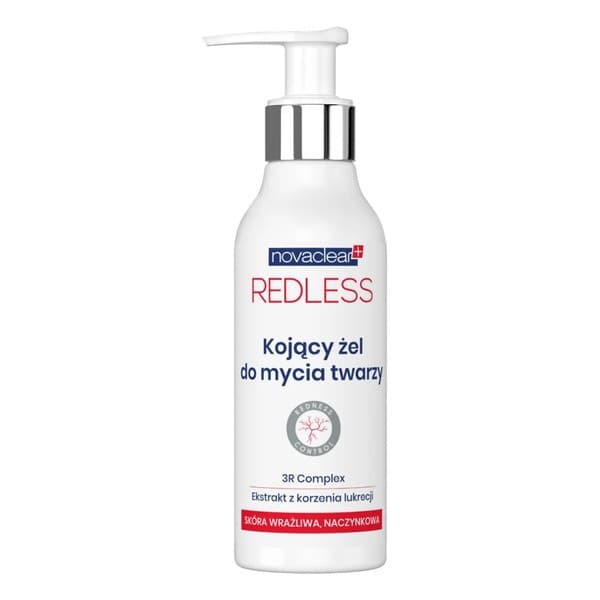Redless, kojący żel do mycia twarzy