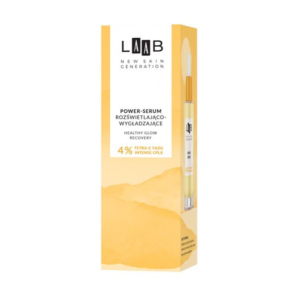 LAAB, Power‑Serum rozświetlająco‑wygładzające, Tetra-C Yuzu
