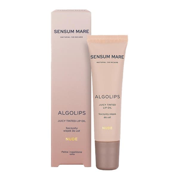 Sensum Mare Algolips, olejek do ust, Nude