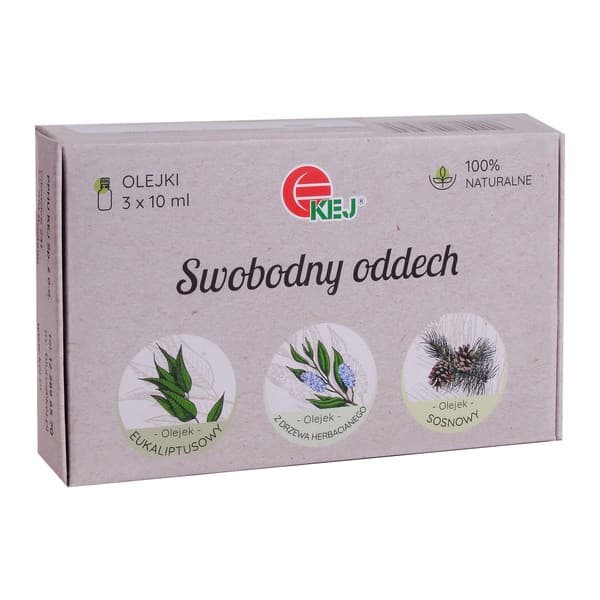 zestaw olejków eterycznych Swobodny oddech