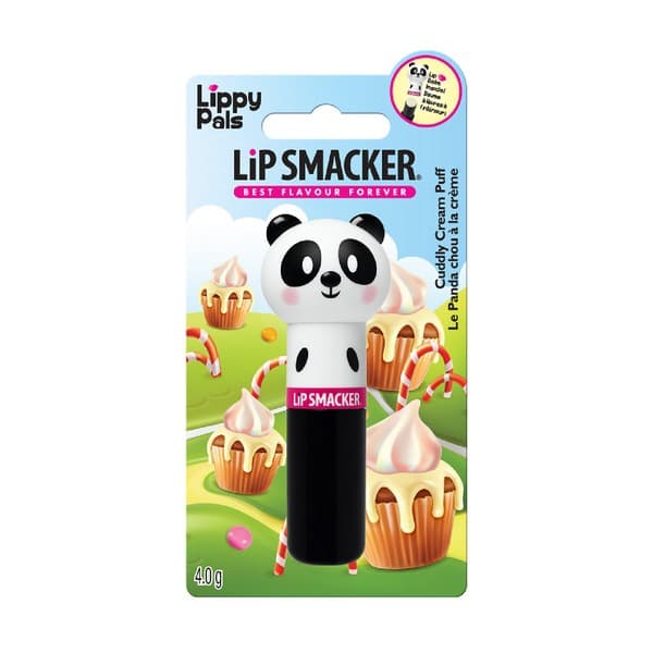 Lippy Pals Cuddly Cream Puff Panda, błyszczyk do ust