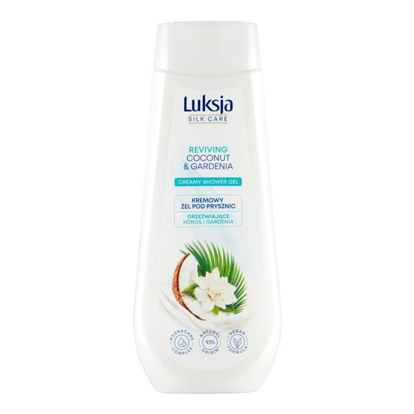 Silk Care, żel pod prysznic, Coconut & Gardenia