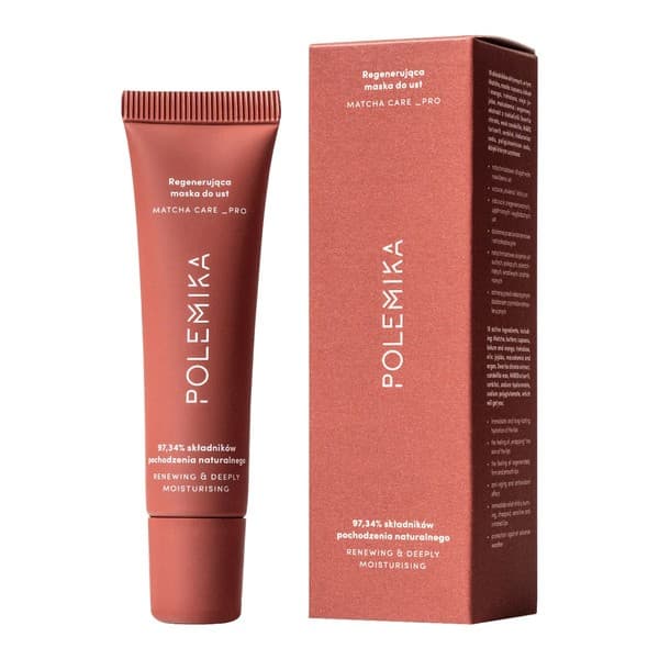 Matcha Care Pro, Regenerująca maska do ust
