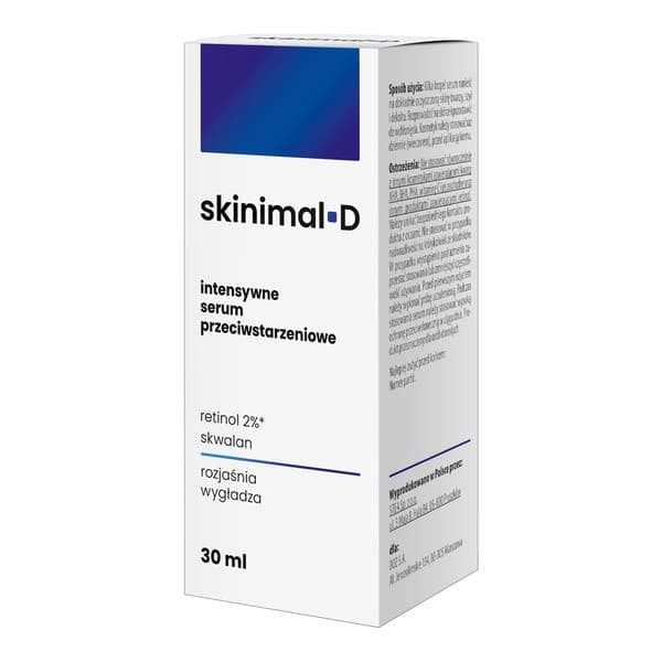 D, intensywne serum przeciwstarzeniowe