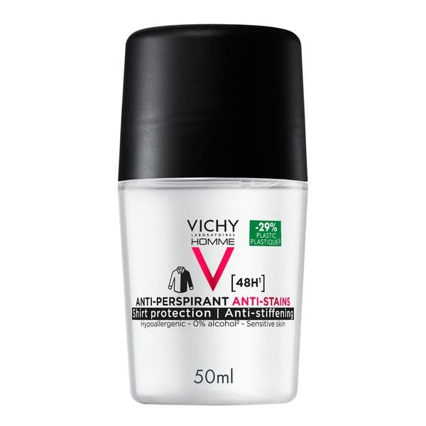 Homme, antyperspirant w kulce przeciw śladom na ubraniach, 48h