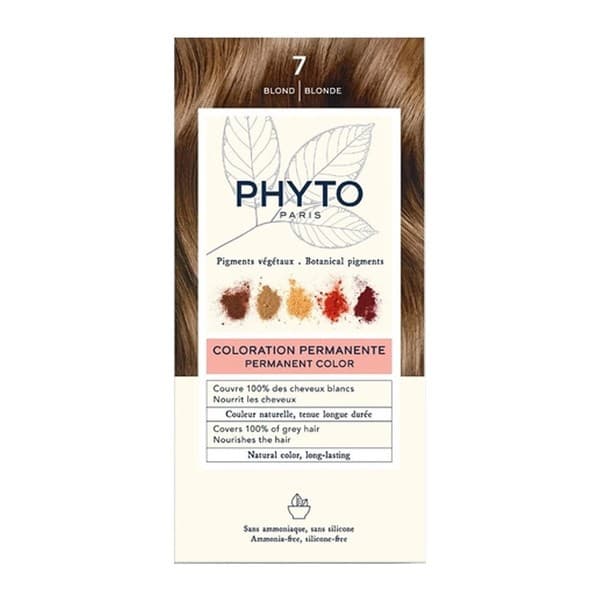 Phyto Color, farba do włosów, 7 blond, 1opakowanie