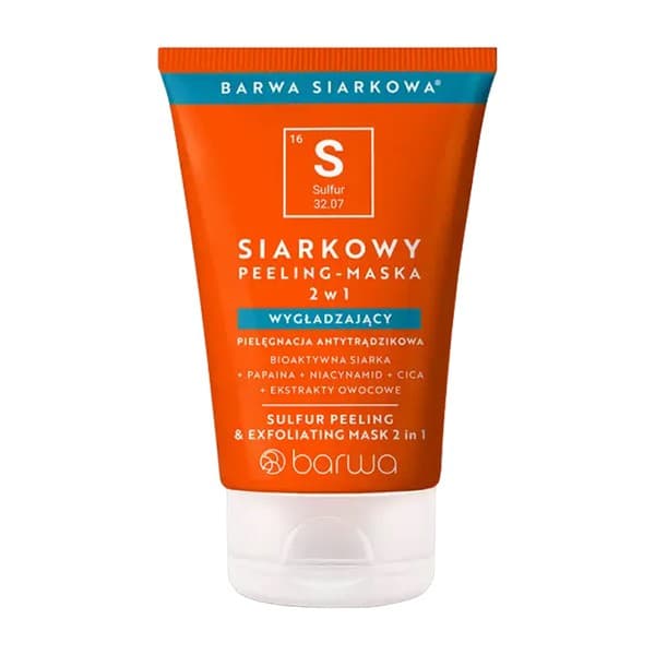 Siarkowa, Siarkowy peeling-maska wygładzający 2w1