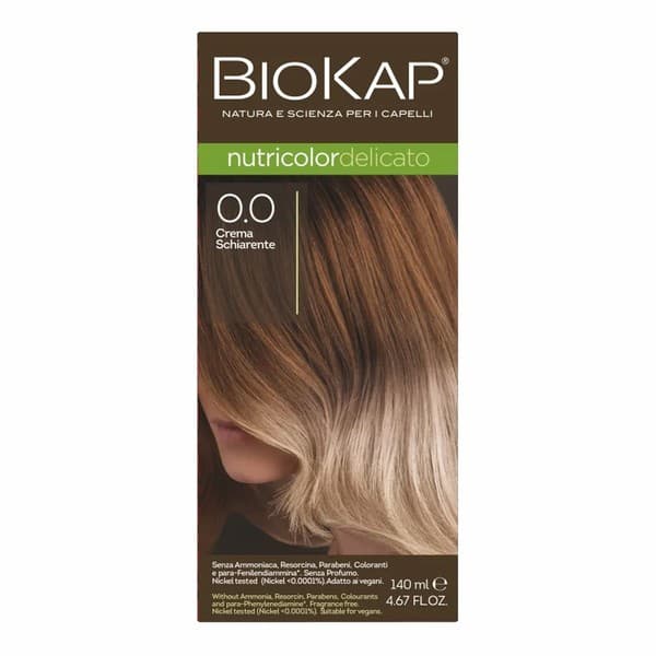 Nutricolor Delicato, krem rozjaśniający do włosów, 0.0