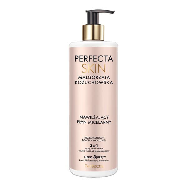 Skin Małgorzata Kożuchowska, płyn micelarny bezzapachowy do cery wrażliwej