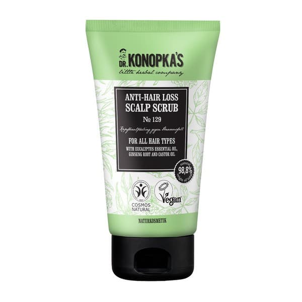 peeling do skóry głowy przeciw wypadaniu włosów do wszystkich rodzajów włosów