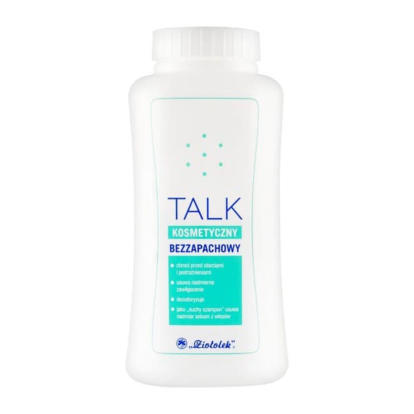 talk kosmetyczny, bezzapachowy