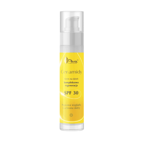 Ceramidy, krem na dzień, kompleksowa regeneracja SPF 30