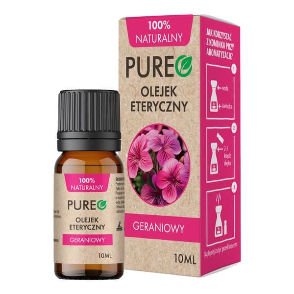 naturalny olejek eteryczny Geraniowy