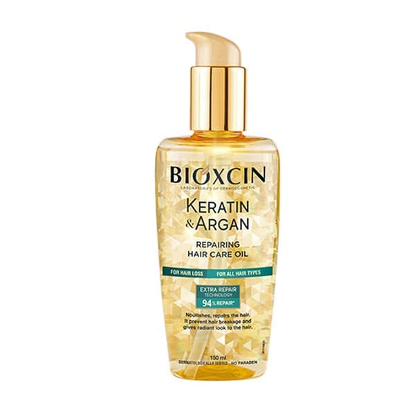 Keratin & Argan, olejek regenerujący do włosów