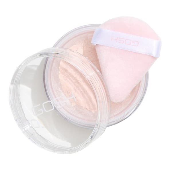 Gosh, Bake'n' Set, puder sypki z puszkiem, 001 Soft Pink