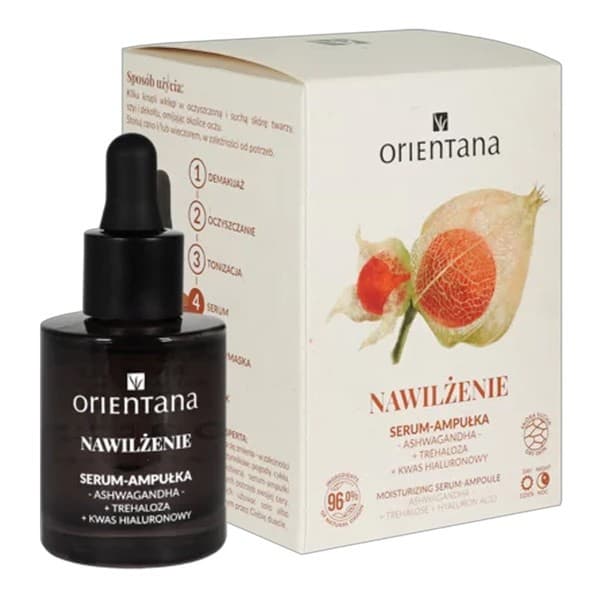 Ashwagandha, serum-ampułka nawilżenie