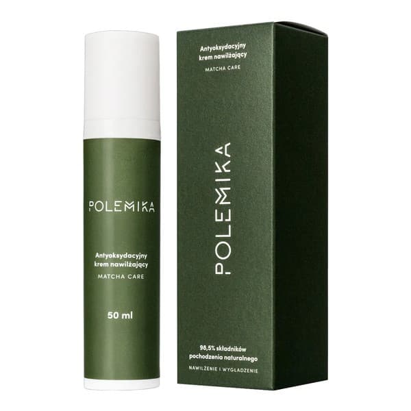 Matcha Care, antyoksydacyjny krem nawilżający
