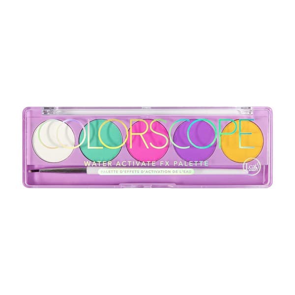 ColorScope Water Activate FX Palette 102, paleta eyelinerów aktywowanych wodą