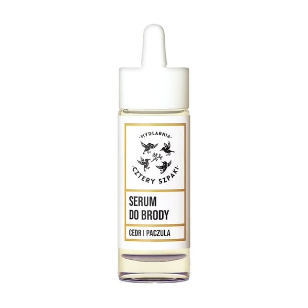 Mydlarnia 4 Szpaki, Cedr i Paczula, serum do brody