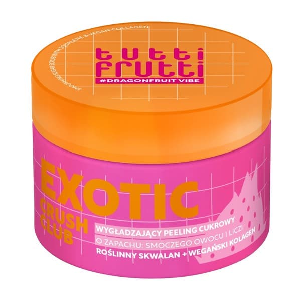 Farmona Tutti Frutti #DragonfruitVibe, wygładzający peeling cukrowy